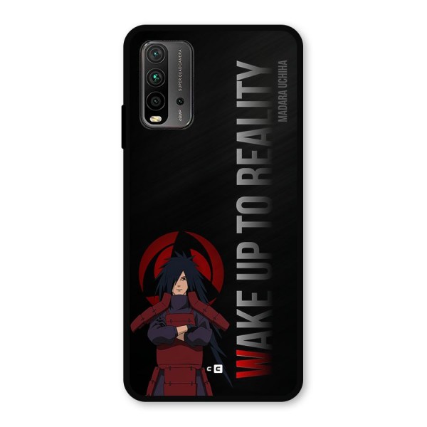 Wake Up Madara Uchiha Metal Back Case for Redmi 9 Power