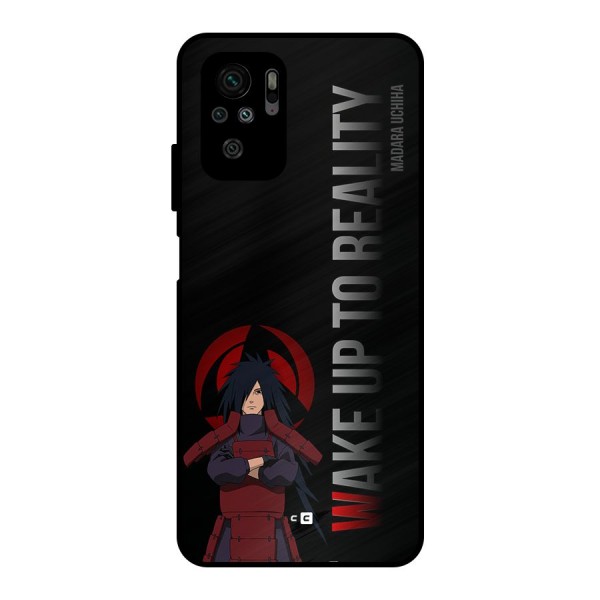 Wake Up Madara Uchiha Metal Back Case for Redmi Note 11 SE