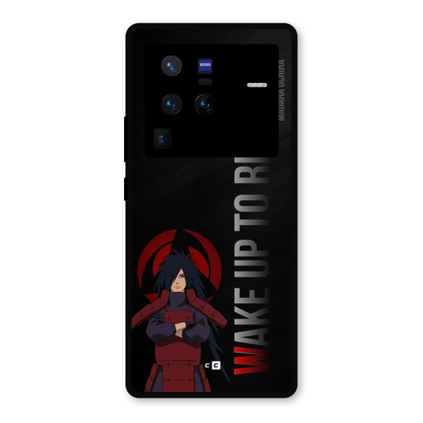 Wake Up Madara Uchiha Metal Back Case for Vivo X80 Pro