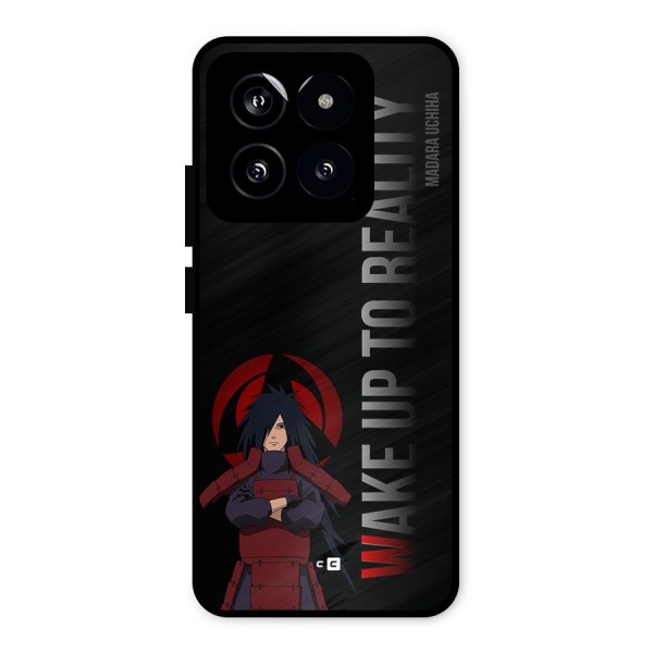 Wake Up Madara Uchiha Metal Back Case for Xiaomi 14