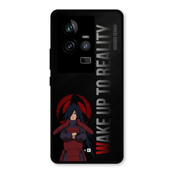 Wake Up Madara Uchiha Metal Back Case for iQOO 11 5G