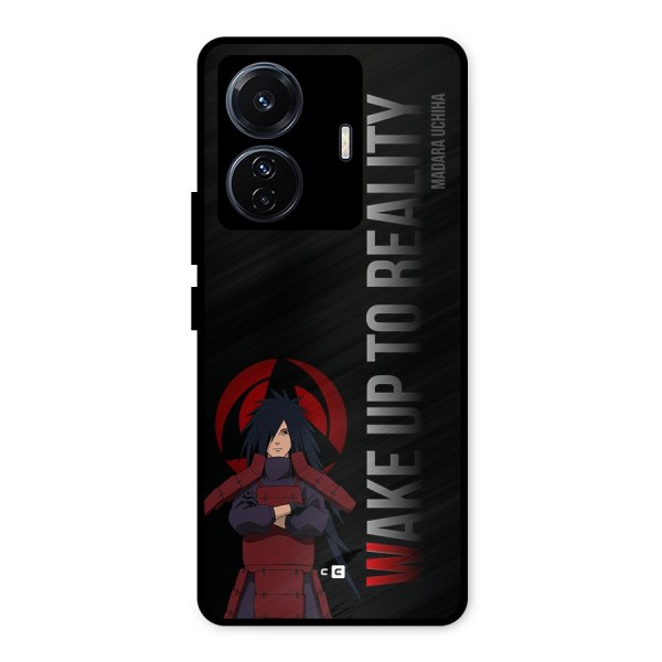 Wake Up Madara Uchiha Metal Back Case for iQOO Z6