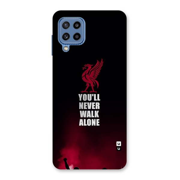 Walk Alone Glass Back Case for Galaxy M32