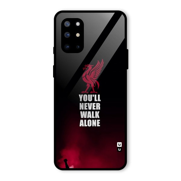 Walk Alone Glass Back Case for OnePlus 8T
