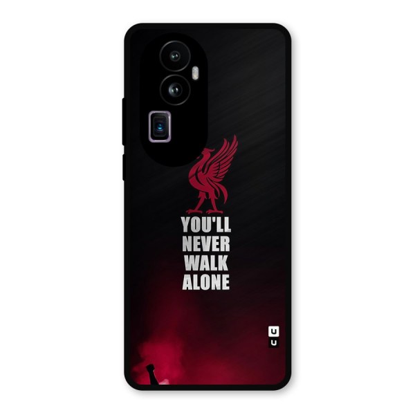 Walk Alone Metal Back Case for Oppo Reno10 Pro Plus