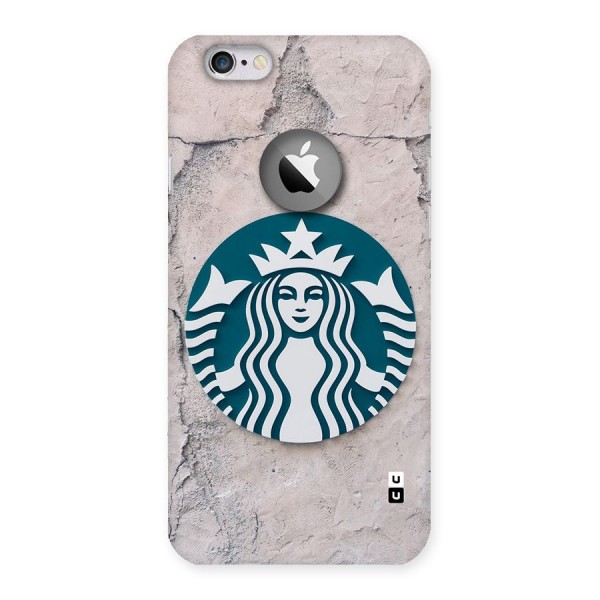 Wall StarBucks Back Case for iPhone 6 Logo Cut