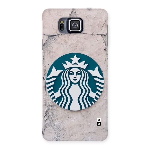 Wall StarBucks Back Case for Galaxy Alpha
