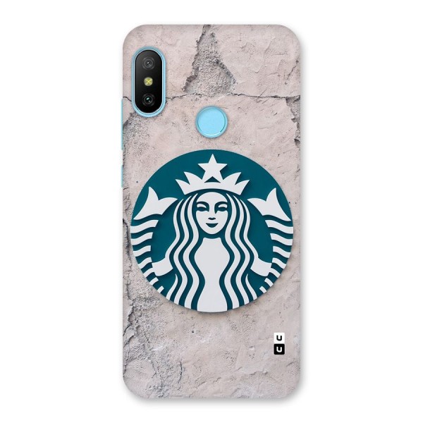 Wall StarBucks Back Case for Redmi 6 Pro