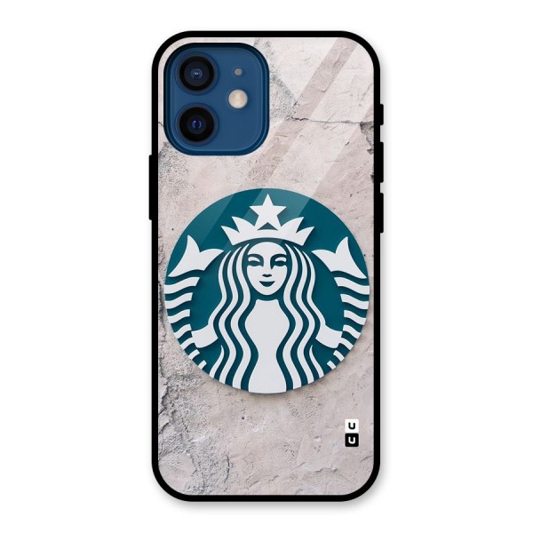 Wall StarBucks Glass Back Case for iPhone 12 Mini