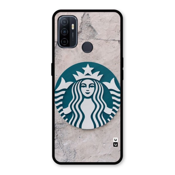 Wall StarBucks Metal Back Case for Oppo A53