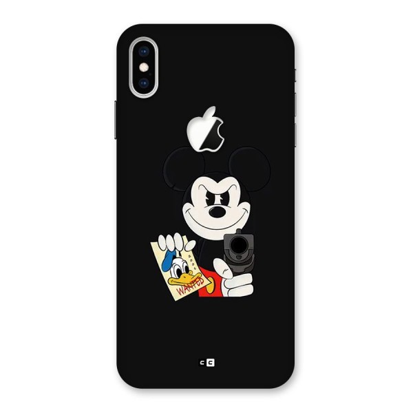 Wanted Duck Back Case for iPhone XS Max Apple Cut