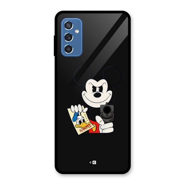Wanted Duck Glass Back Case for Galaxy M52 5G