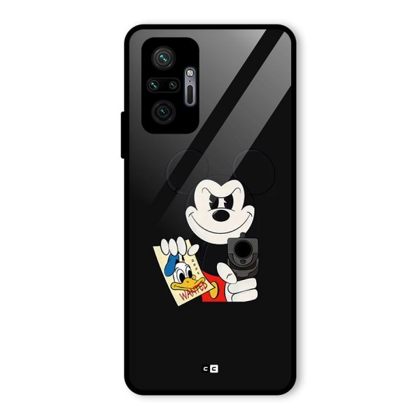 Wanted Duck Glass Back Case for Redmi Note 10 Pro Max