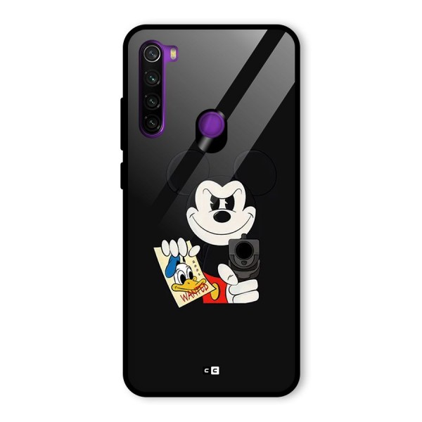 Wanted Duck Glass Back Case for Redmi Note 8