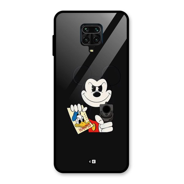 Wanted Duck Glass Back Case for Redmi Note 9 Pro Max