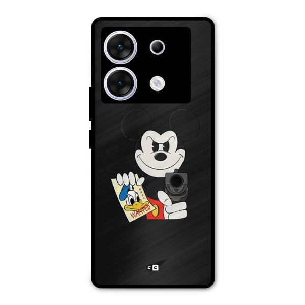 Wanted Duck Metal Back Case for Infinix Zero 30 5G