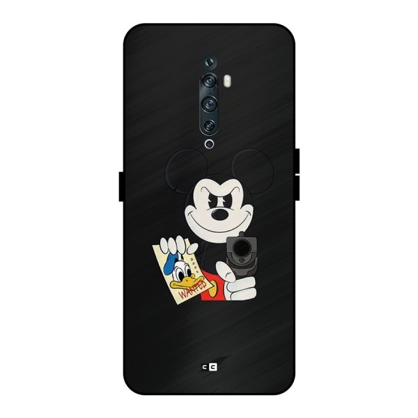 Wanted Duck Metal Back Case for Oppo Reno2 F