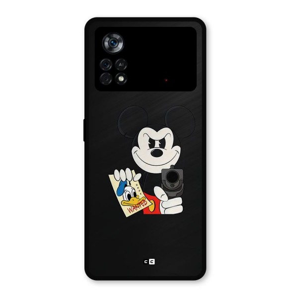 Wanted Duck Metal Back Case for Poco X4 Pro 5G