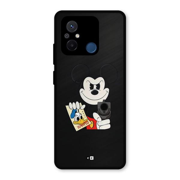 Wanted Duck Metal Back Case for Redmi 12C