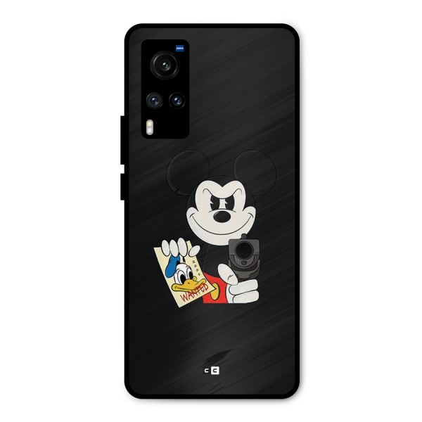Wanted Duck Metal Back Case for Vivo X60