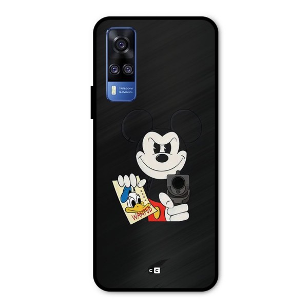 Wanted Duck Metal Back Case for Vivo Y31