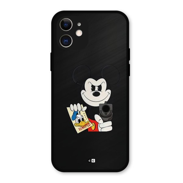 Wanted Duck Metal Back Case for iPhone 12