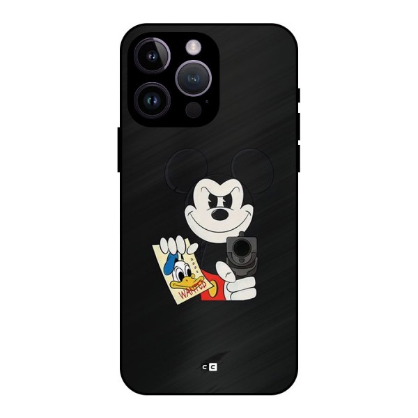 Wanted Duck Metal Back Case for iPhone 14 Pro Max