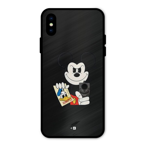 Wanted Duck Metal Back Case for iPhone XS