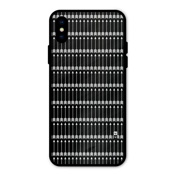 War Arrows Metal Back Case for iPhone XS