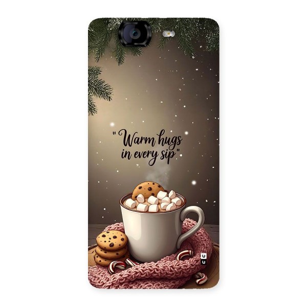 Warm Hugs Back Case for Canvas Knight A350
