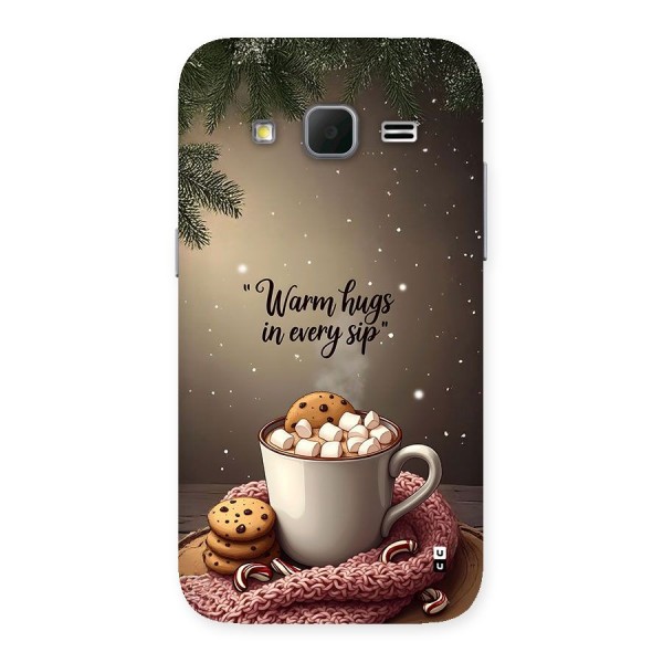 Warm Hugs Back Case for Galaxy Core Prime