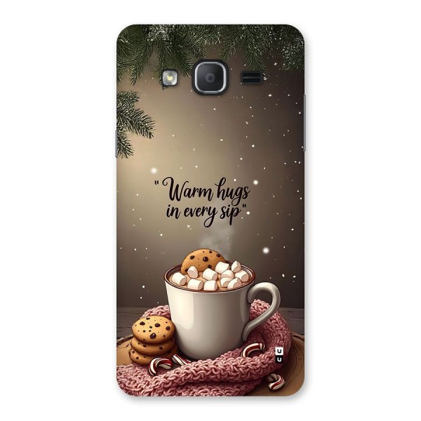 Warm Hugs Back Case for Galaxy On7 2015