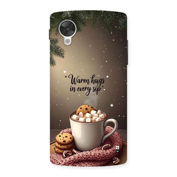 Warm Hugs Back Case for Google Nexus 5