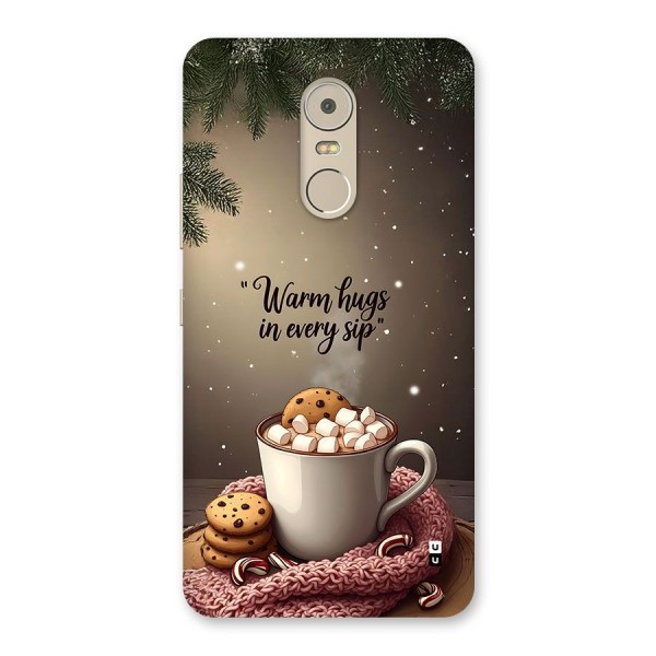 Warm Hugs Back Case for Lenovo K6 Note