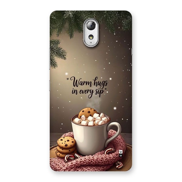 Warm Hugs Back Case for Lenovo Vibe P1M