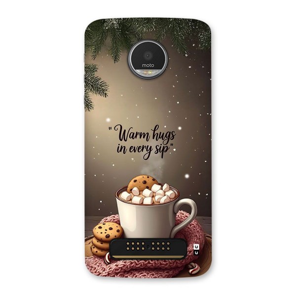 Warm Hugs Back Case for Moto Z Play