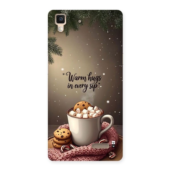 Warm Hugs Back Case for Oppo R7