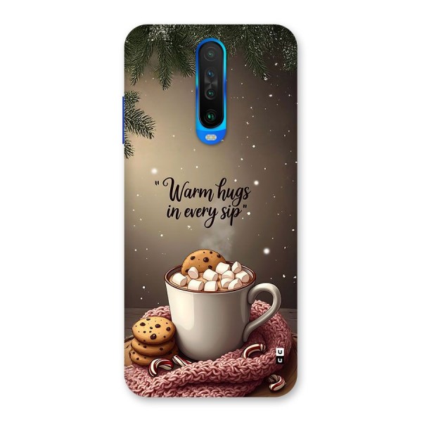 Warm Hugs Back Case for Poco X2