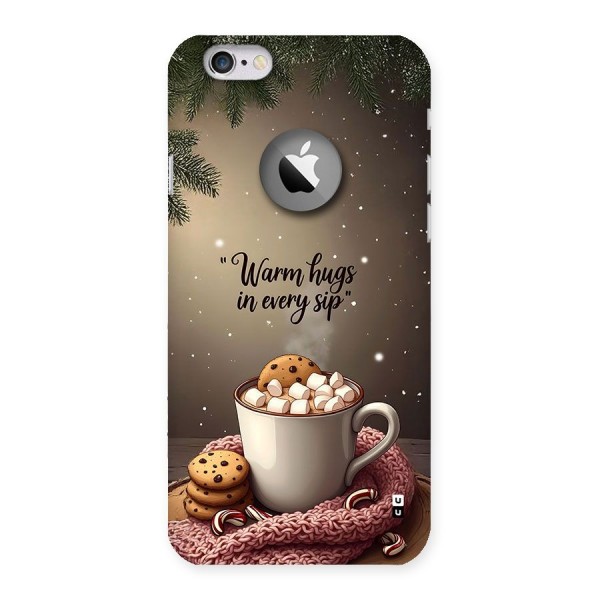 Warm Hugs Back Case for iPhone 6 Logo Cut