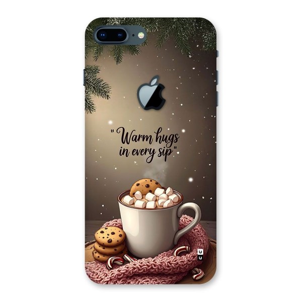 Warm Hugs Back Case for iPhone 7 Plus Apple Cut