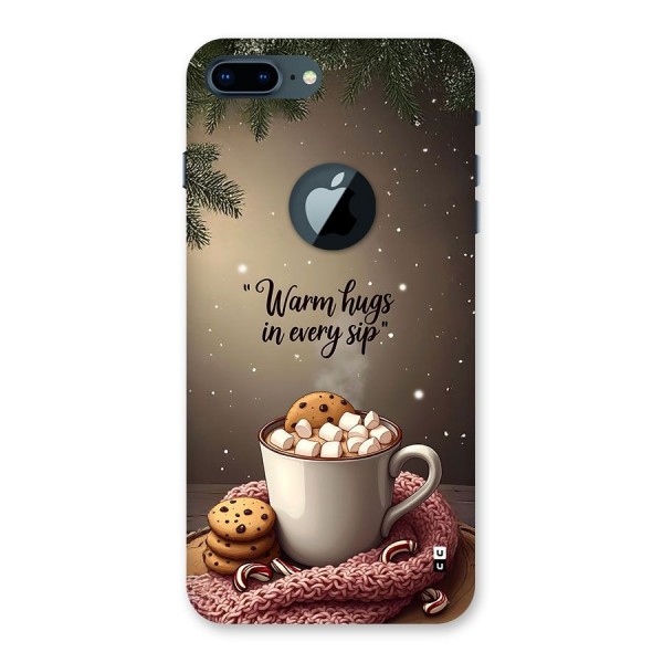 Warm Hugs Back Case for iPhone 7 Plus Logo Cut
