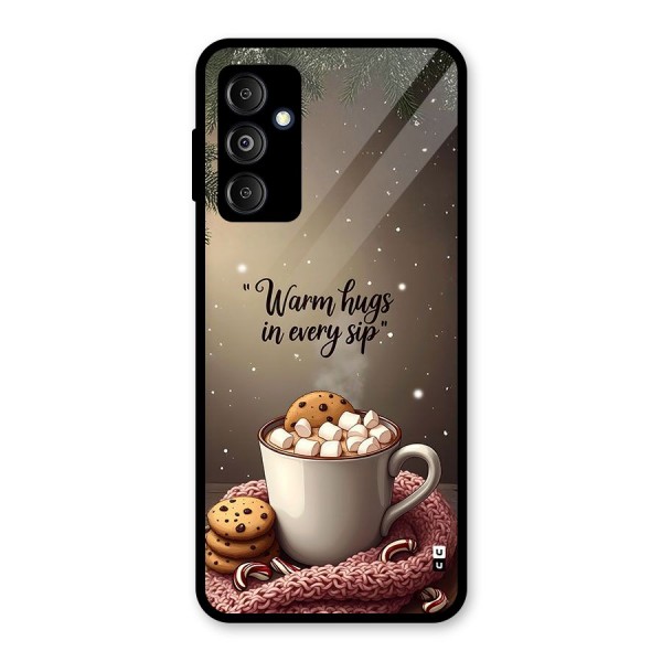 Warm Hugs Glass Back Case for Galaxy M14 5G