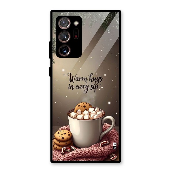 Warm Hugs Glass Back Case for Galaxy Note 20 Ultra 5G