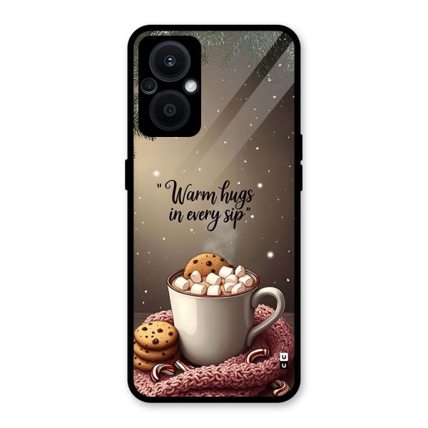 Warm Hugs Glass Back Case for Oppo F21s Pro 5G