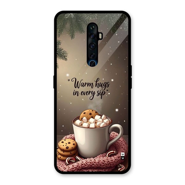 Warm Hugs Glass Back Case for Oppo Reno2 F