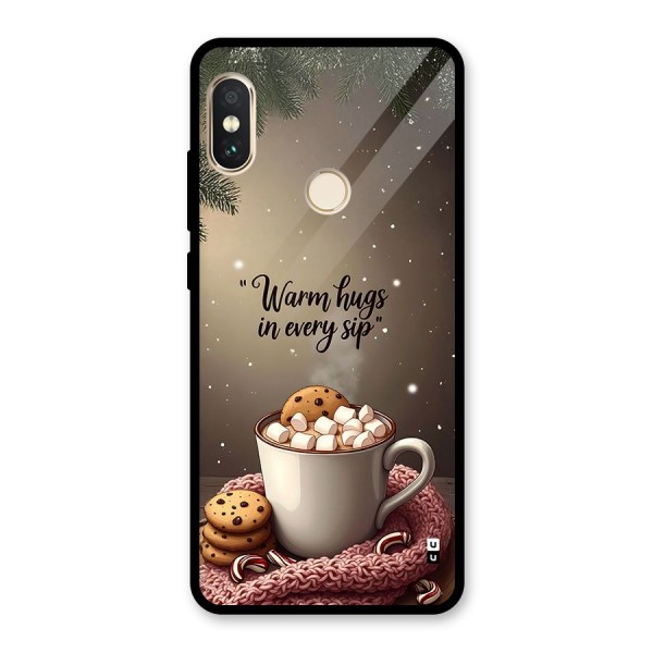 Warm Hugs Glass Back Case for Redmi Note 5 Pro