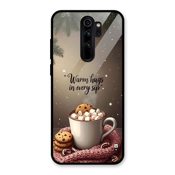 Warm Hugs Glass Back Case for Redmi Note 8 Pro