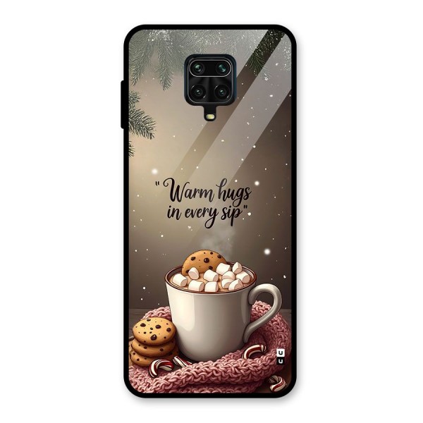 Warm Hugs Glass Back Case for Redmi Note 9 Pro Max