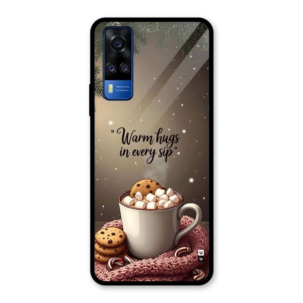 Warm Hugs Glass Back Case for Vivo Y31
