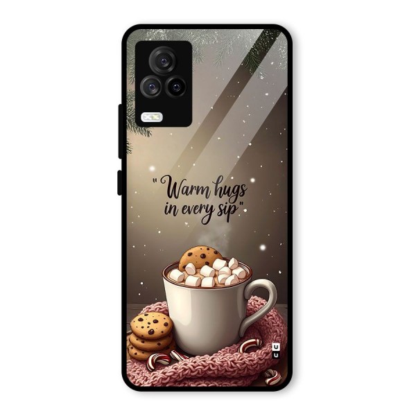 Warm Hugs Glass Back Case for Vivo iQOO 7 Legend 5G